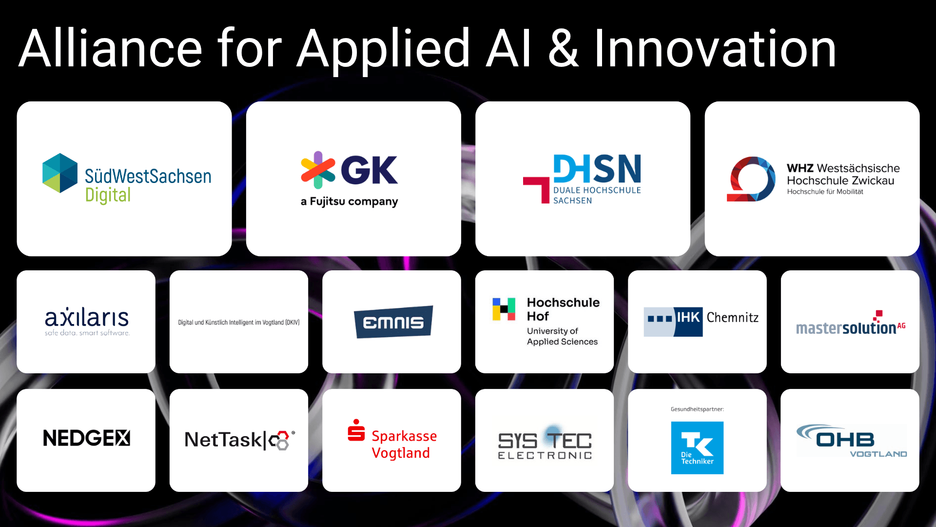Mitglieder Alliance for Applied AI Innovation