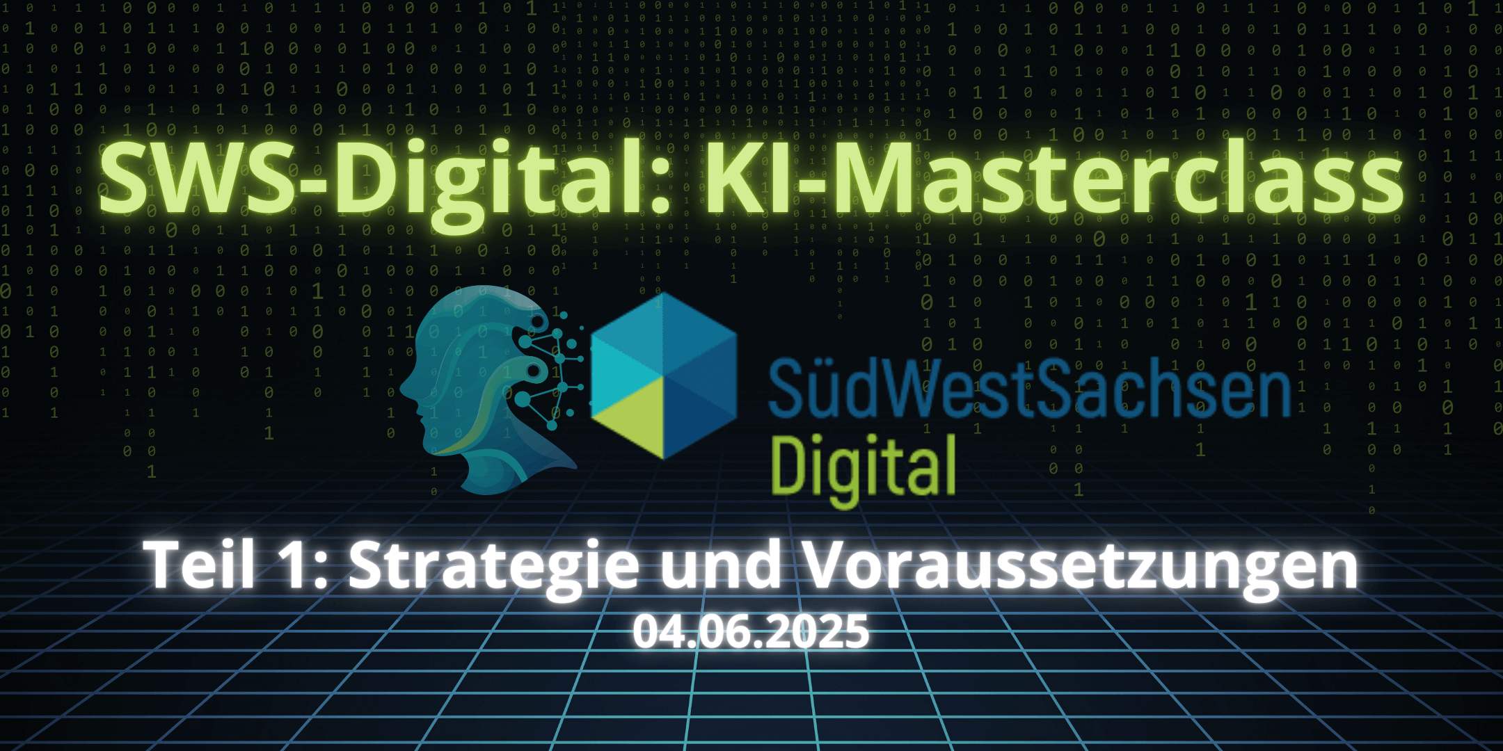 KI-Masterclass „Digitalisierungsstrategie und KI-Voraussetzungen“
